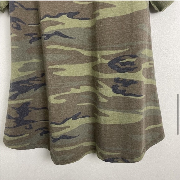 Z Supply Long Sleeve Camo Dress Camouflage Size Small - Picture 13 of 16